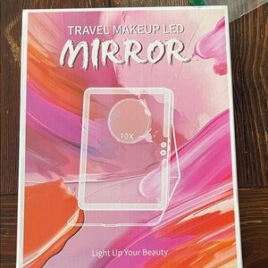 Travel Makeup LED Mirror